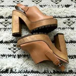Zara ‘Basic Collection’ Chunky Clog Heel